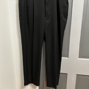 Haggar Men's Elegant Black Dress Pants
